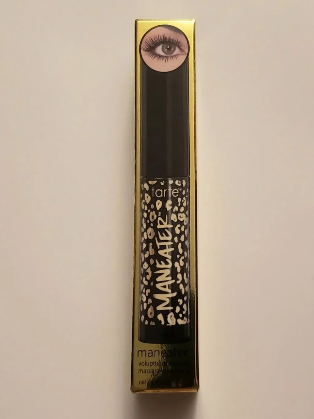 Tarte Maneater Voluptuous Mascara Black Travel Size New In Box NIB Birthday Gift